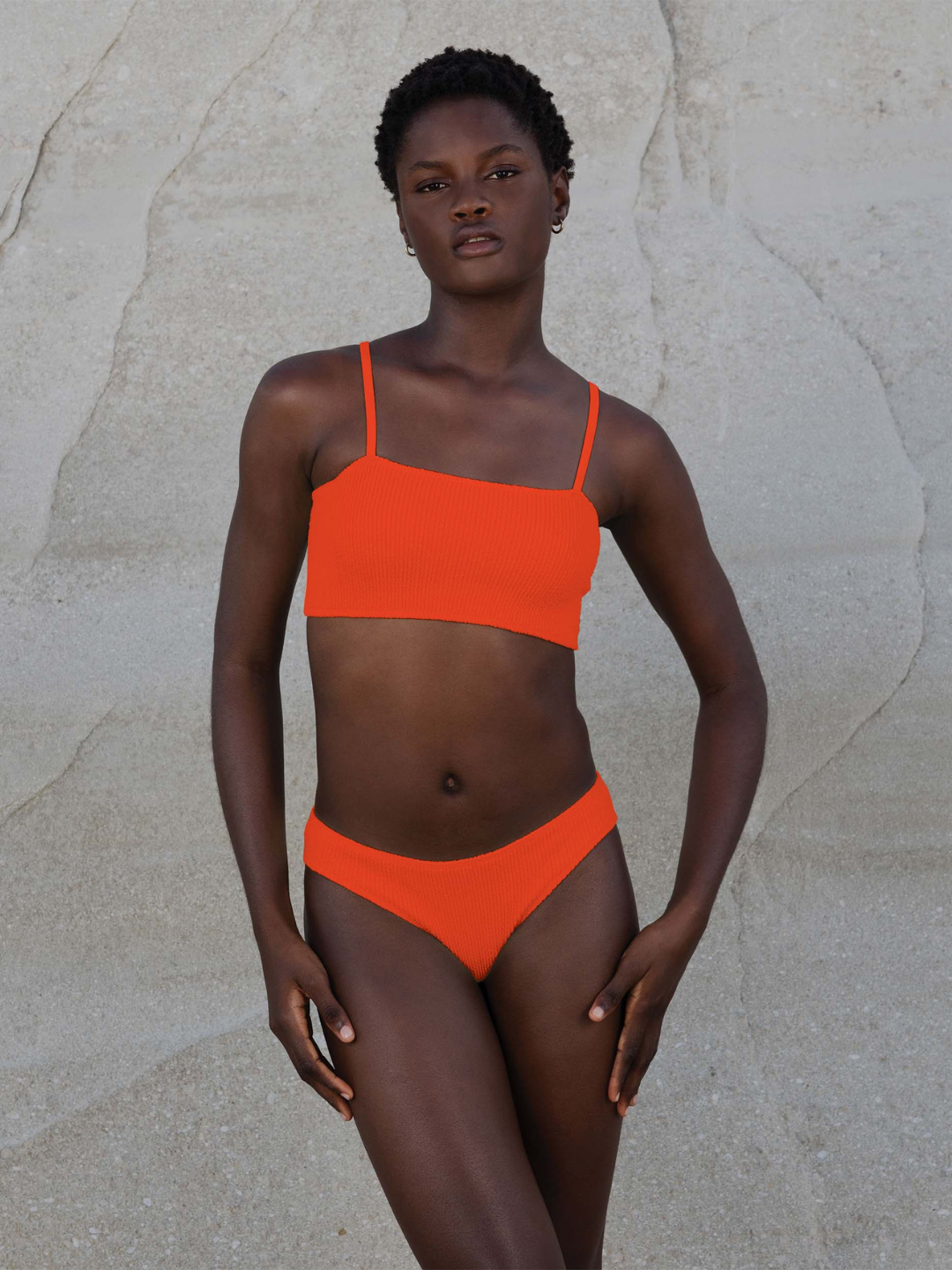 Bikini LUNA ARANCIO FLUO Sorbet Island
