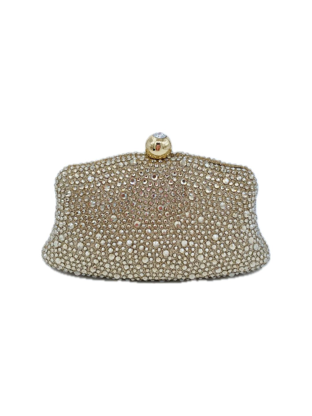 MINI POCHETTE STRASS ORO 9060