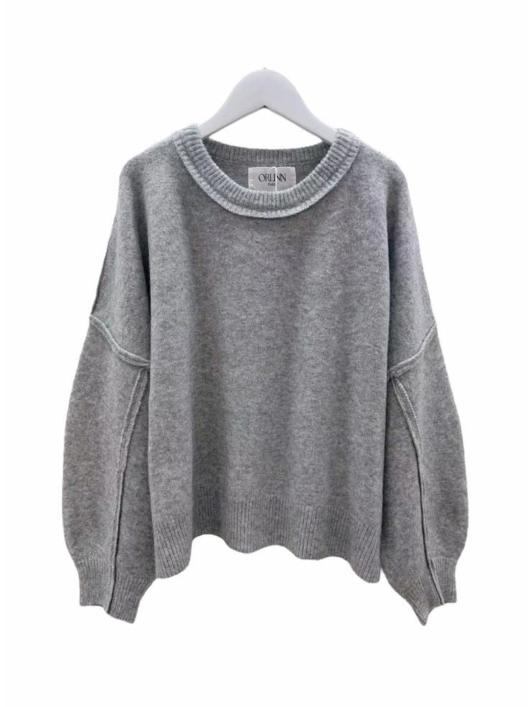 Maglione Oversize Grigio
