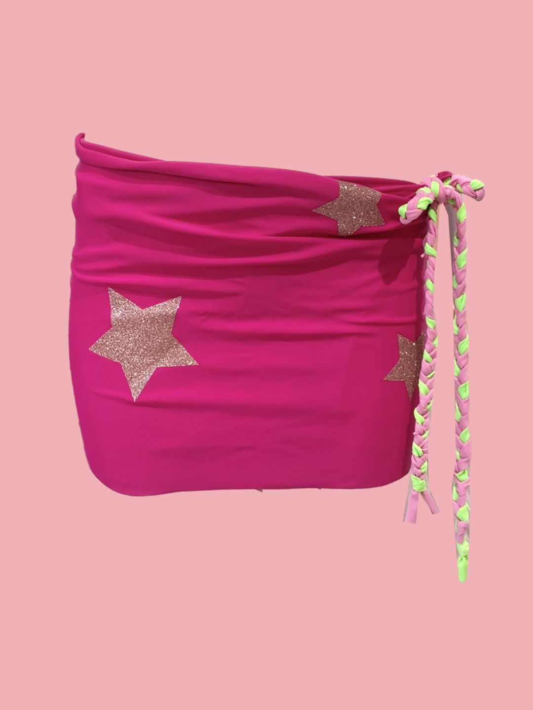 MINI PINK STAR PAREO----------
