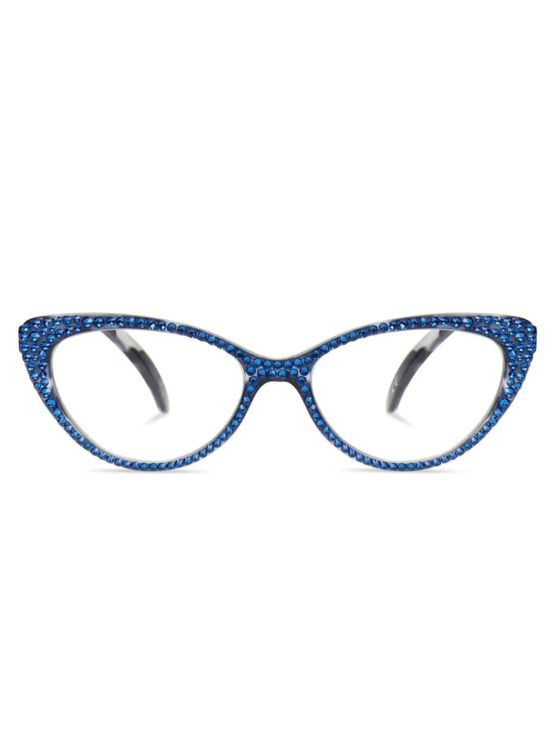 ABELLA BLACK JIMMY CRYSTAL NEW YORK READING GLASSES JCR468B