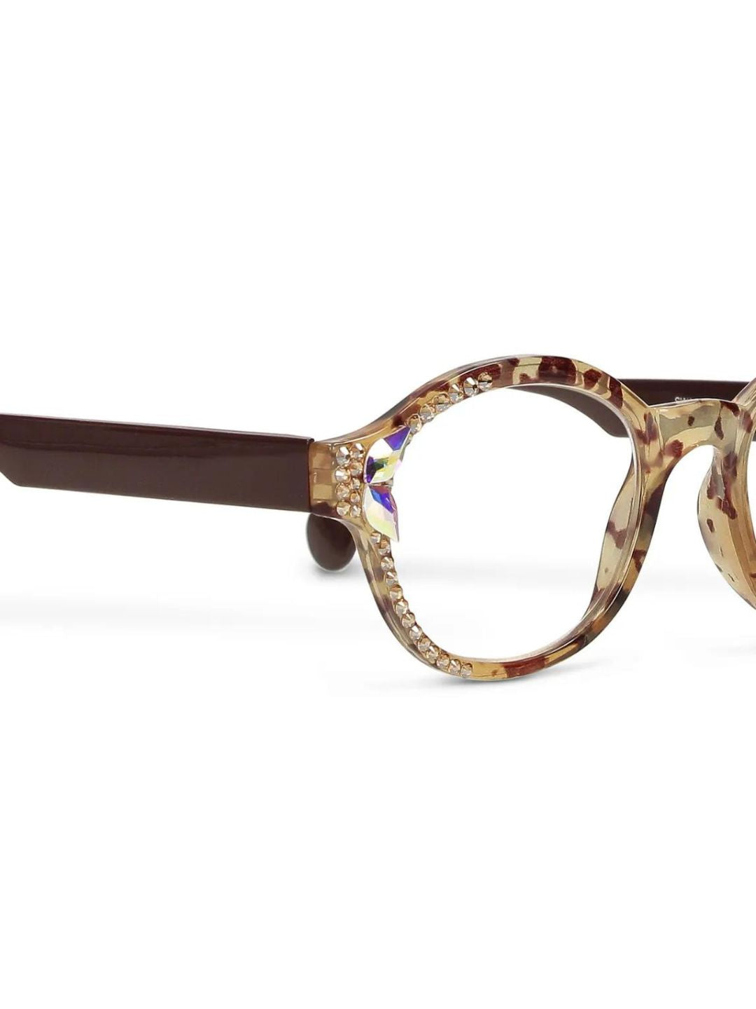 SINCLAIR BROWN JIMMY CRYSTAL NEW YORK READING GLASSES