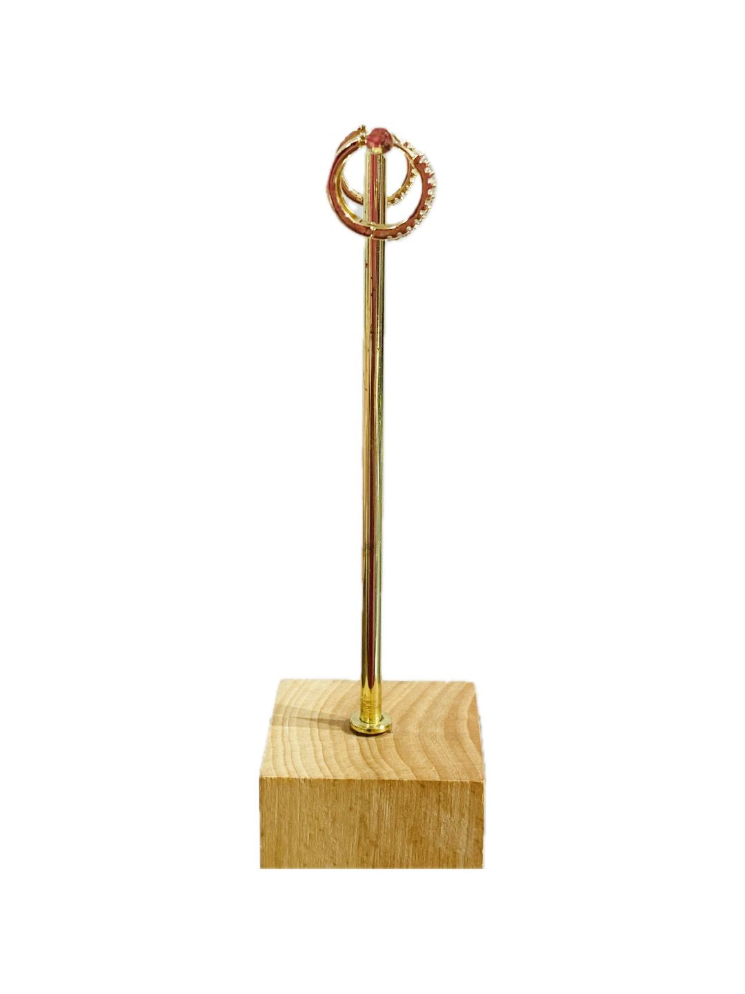 ORECCHINO STRASS CERCHIO Col.Oro 51124Q