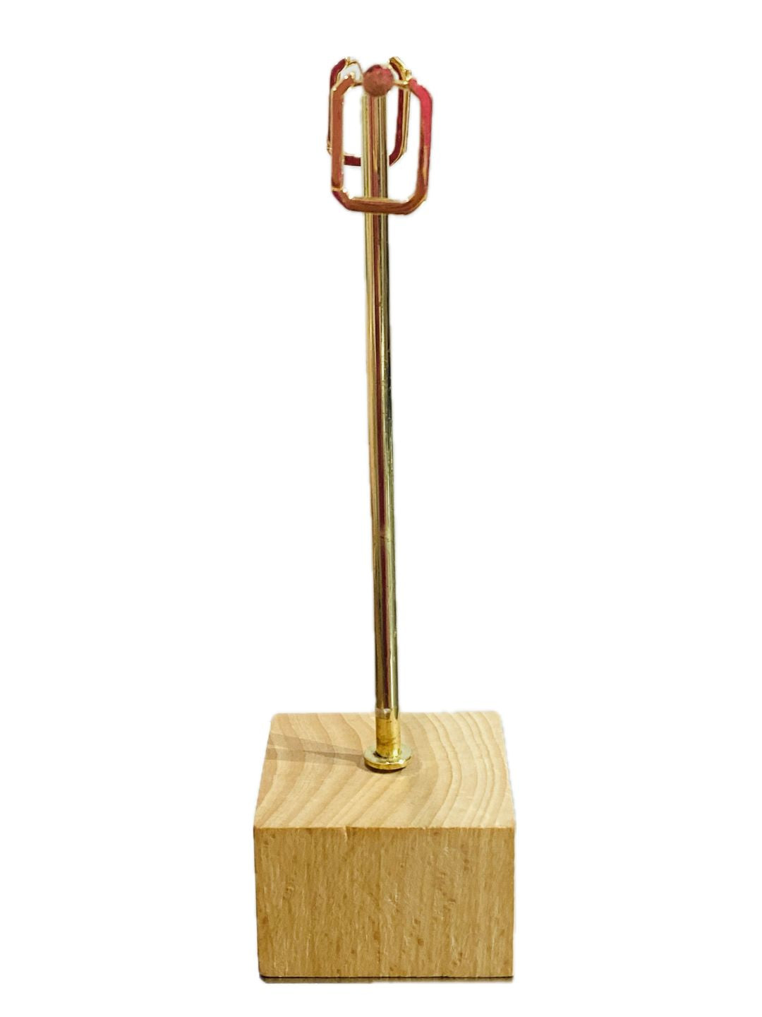 ORECCHINO STRASS RETTANGOLARE Col.Oro 51124O
