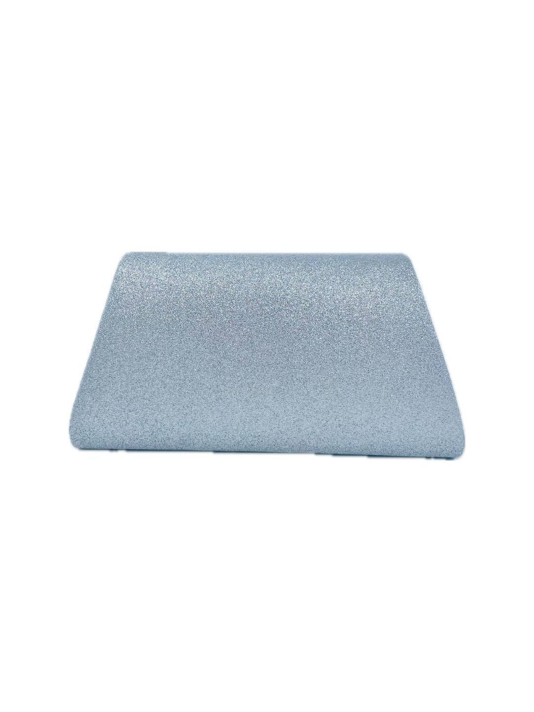 POCHETTE GLITTER FIOCCO ARGENTO 2337