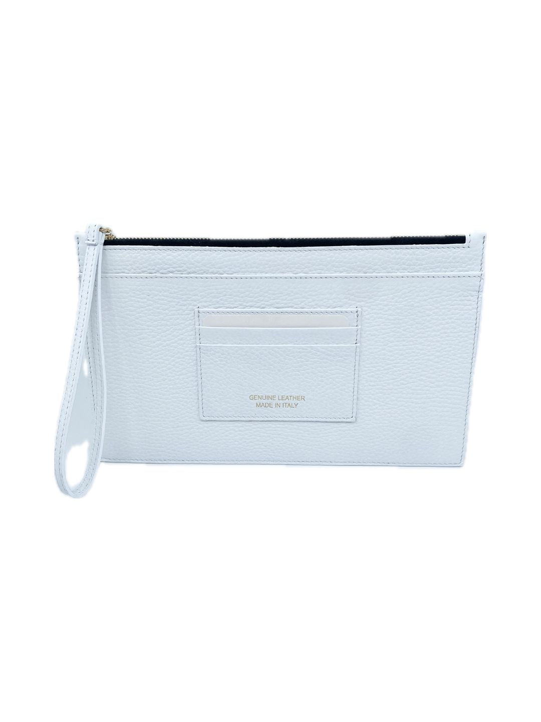 POCHETTE PORTADOCUMENTI IN PELLE BIANCO 5039