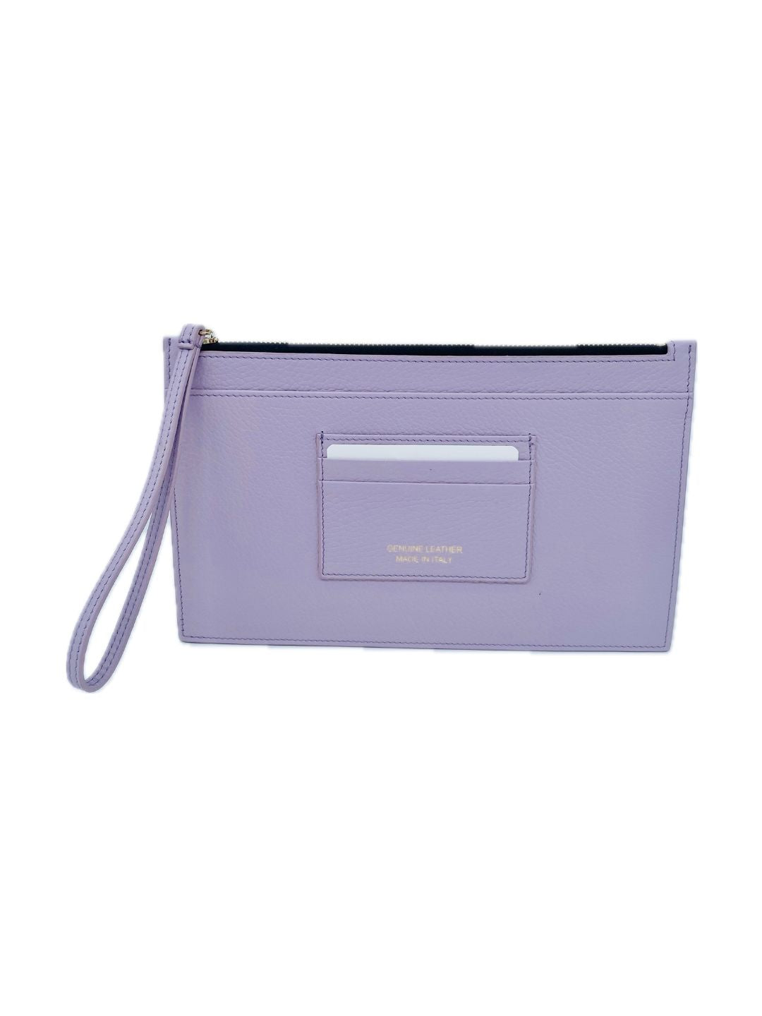 POCHETTE PORTADOCUMENTI IN PELLE LILLA 5039