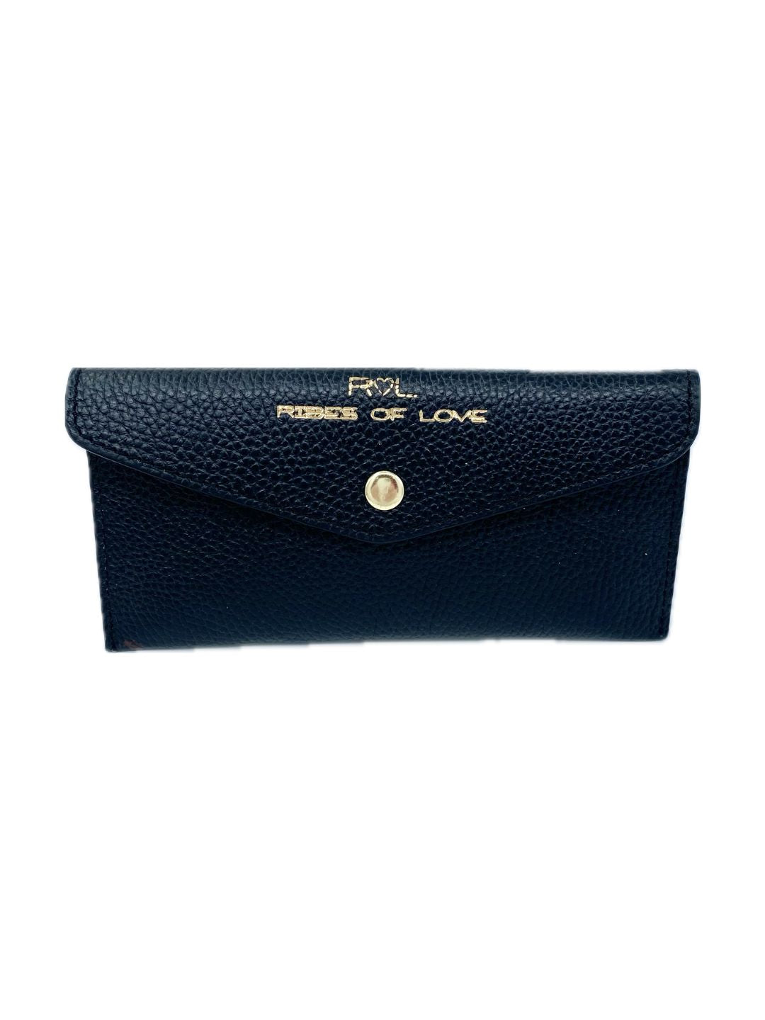 PORTAFOGLIO A BUSTA IN PELLE NERO 5022