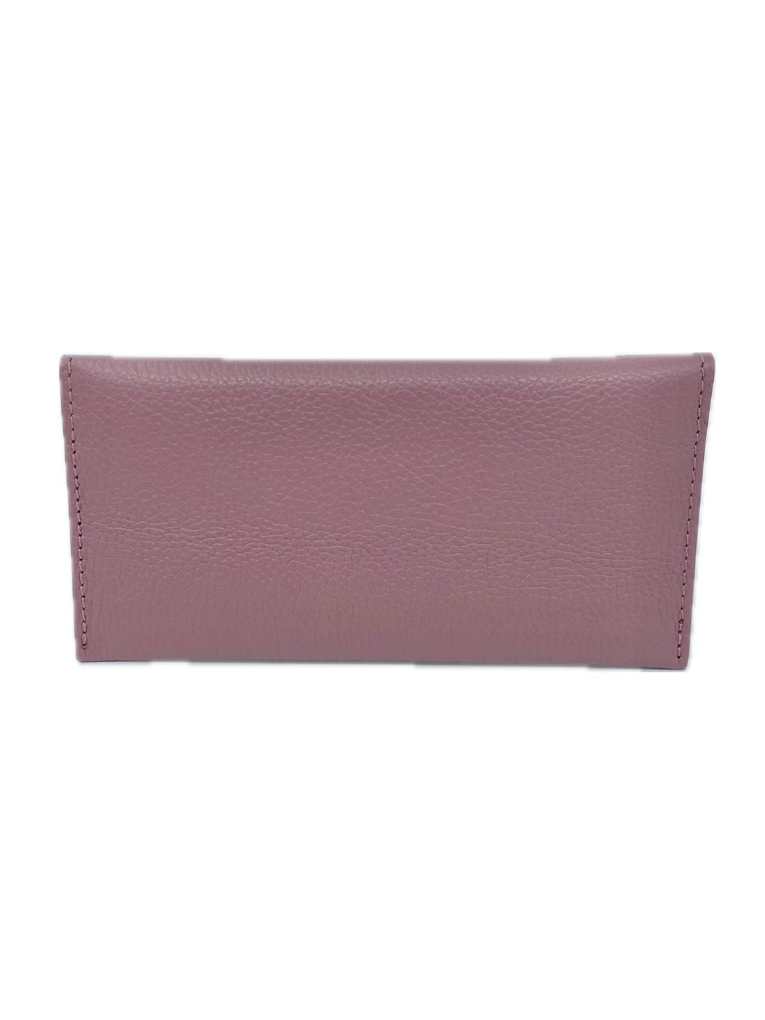 PORTAFOGLIO A BUSTA IN PELLE ROSA ANTICO 5022