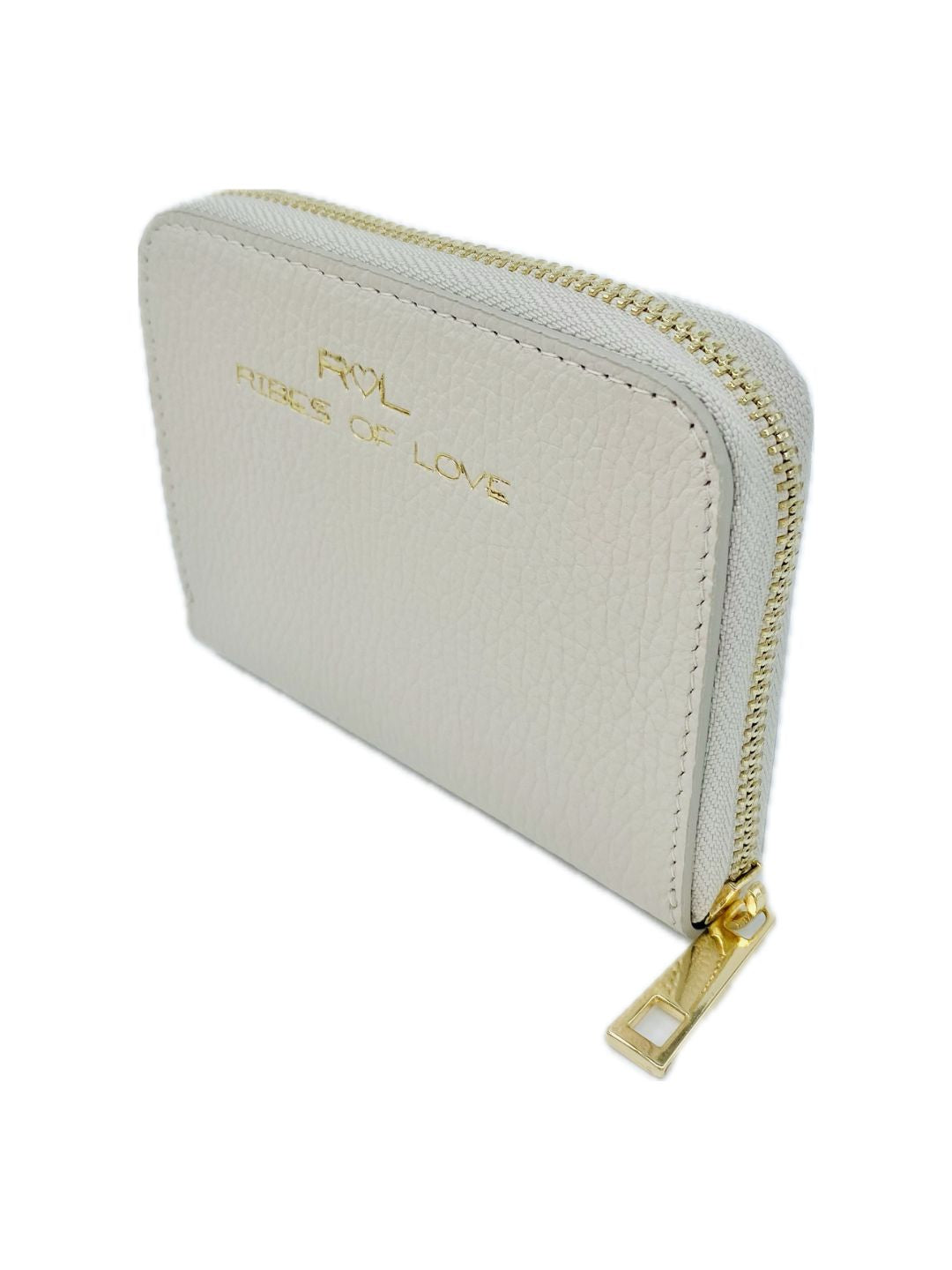 PORTAFOGLIO IN PELLE BEIGE M5014