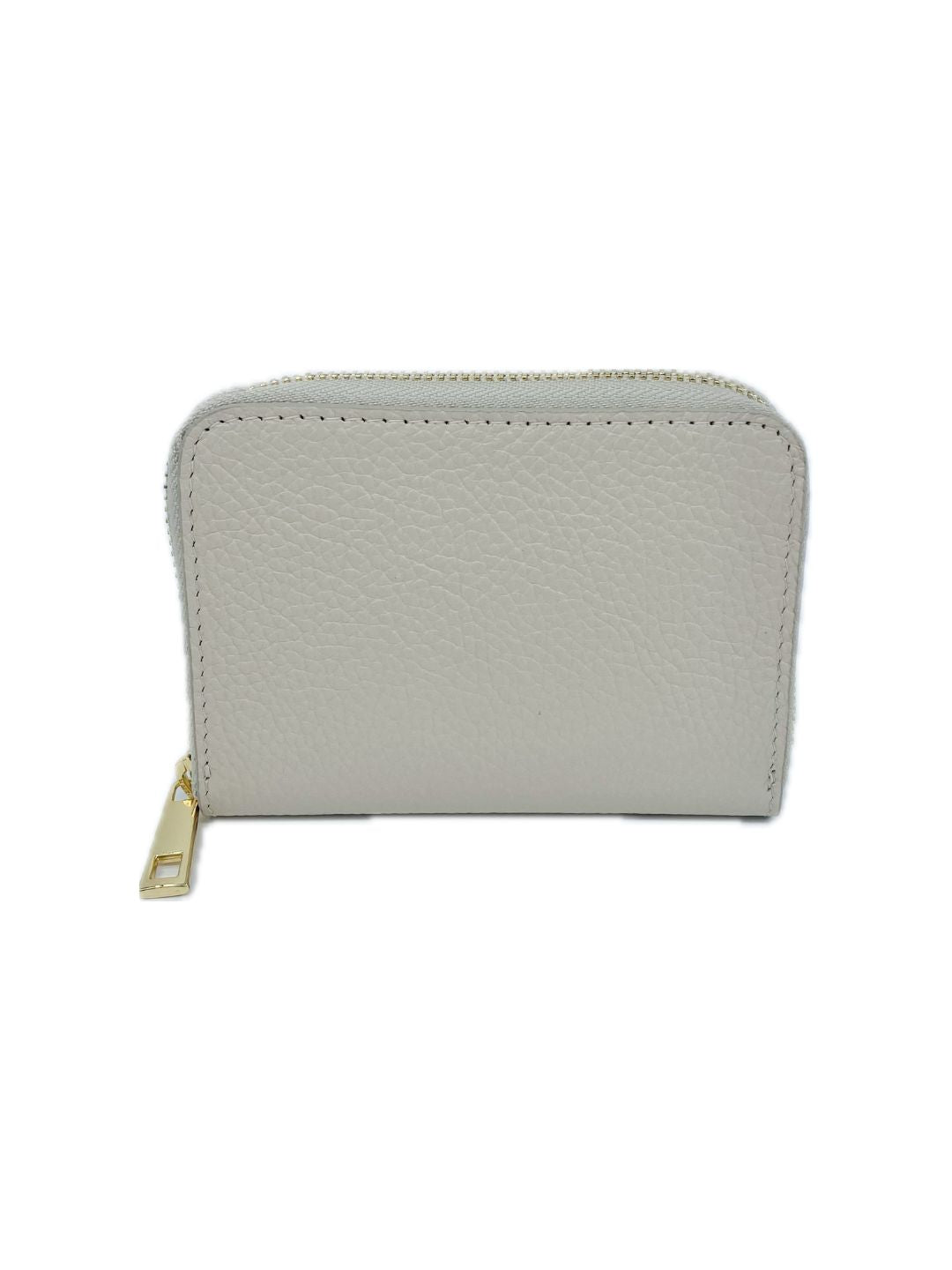 PORTAFOGLIO IN PELLE BEIGE M5014