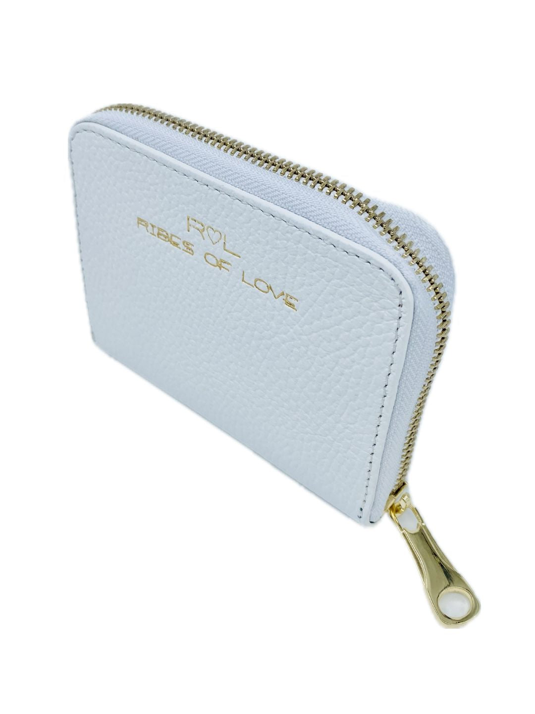 PORTAFOGLIO IN PELLE BIANCO M5014