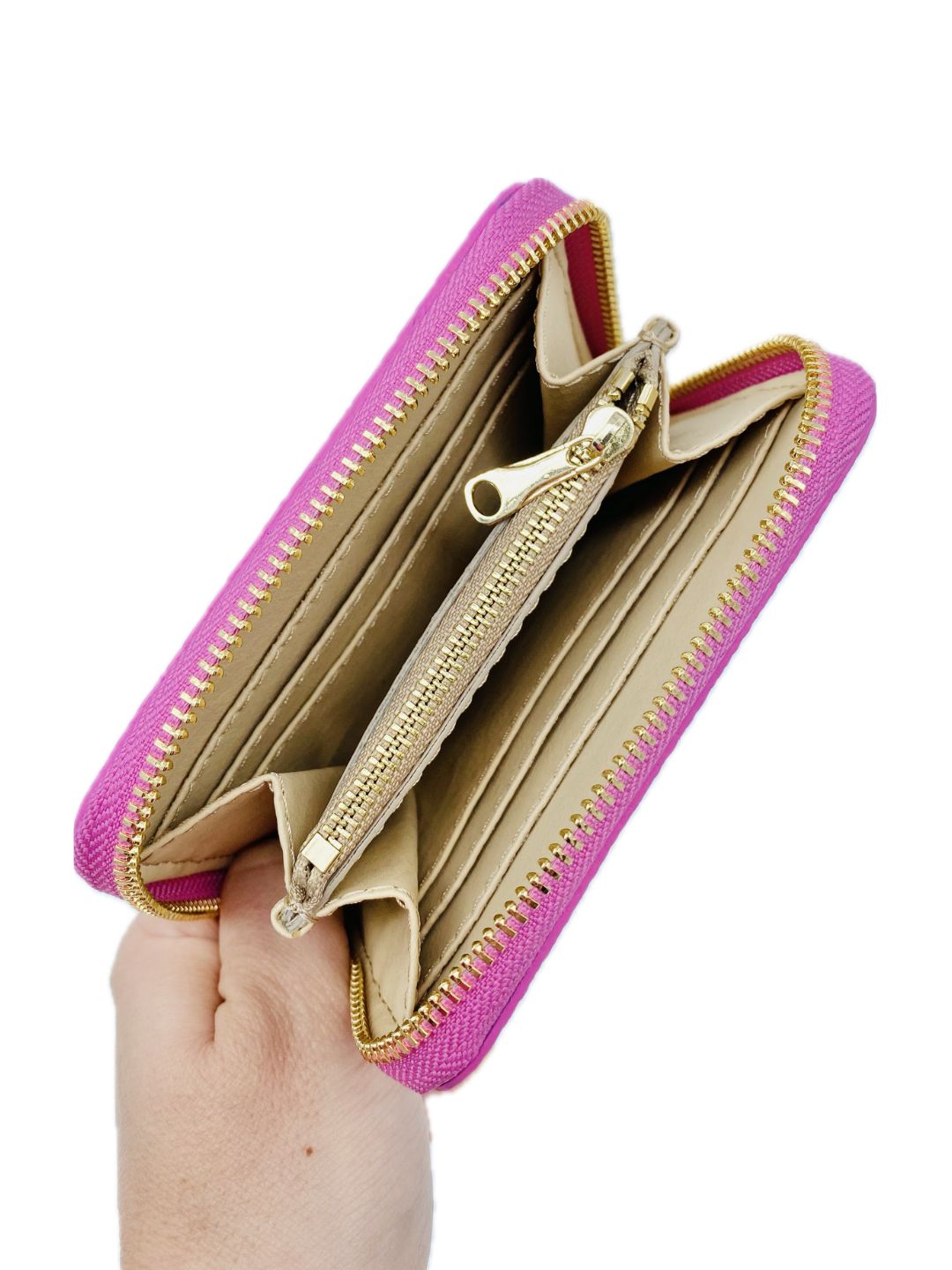 PORTAFOGLIO IN PELLE ROSA BABBLO M5014