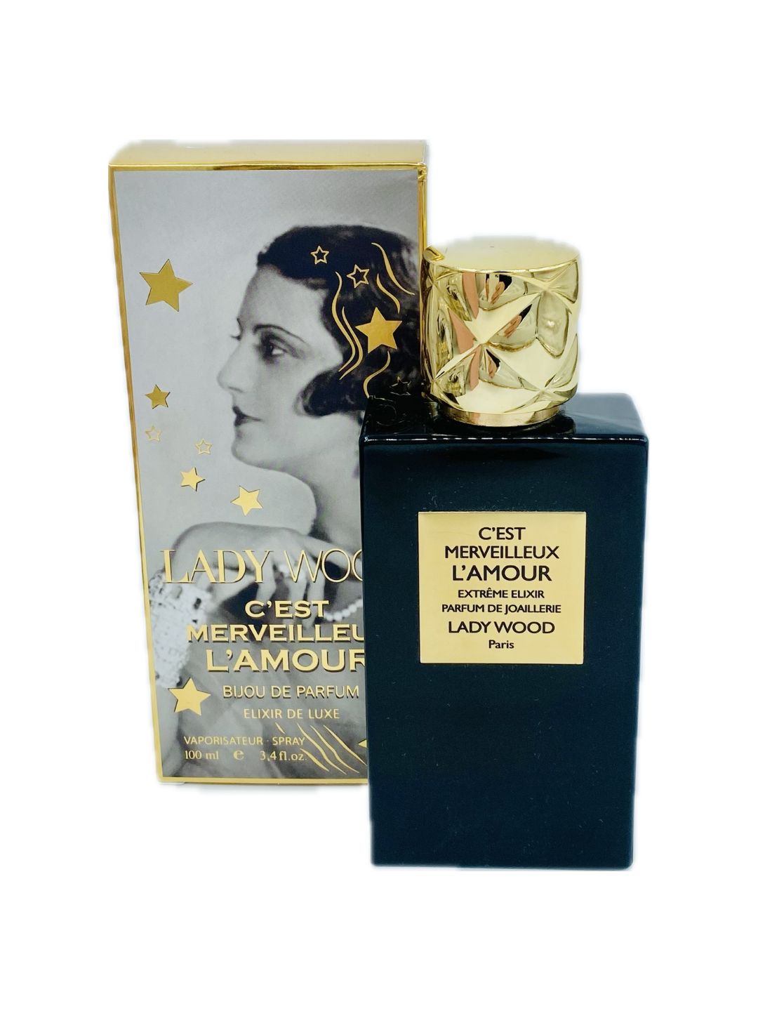 PERFUME C'EST MERVEILLEUX L'AMOUR LADY WOOD PARIS