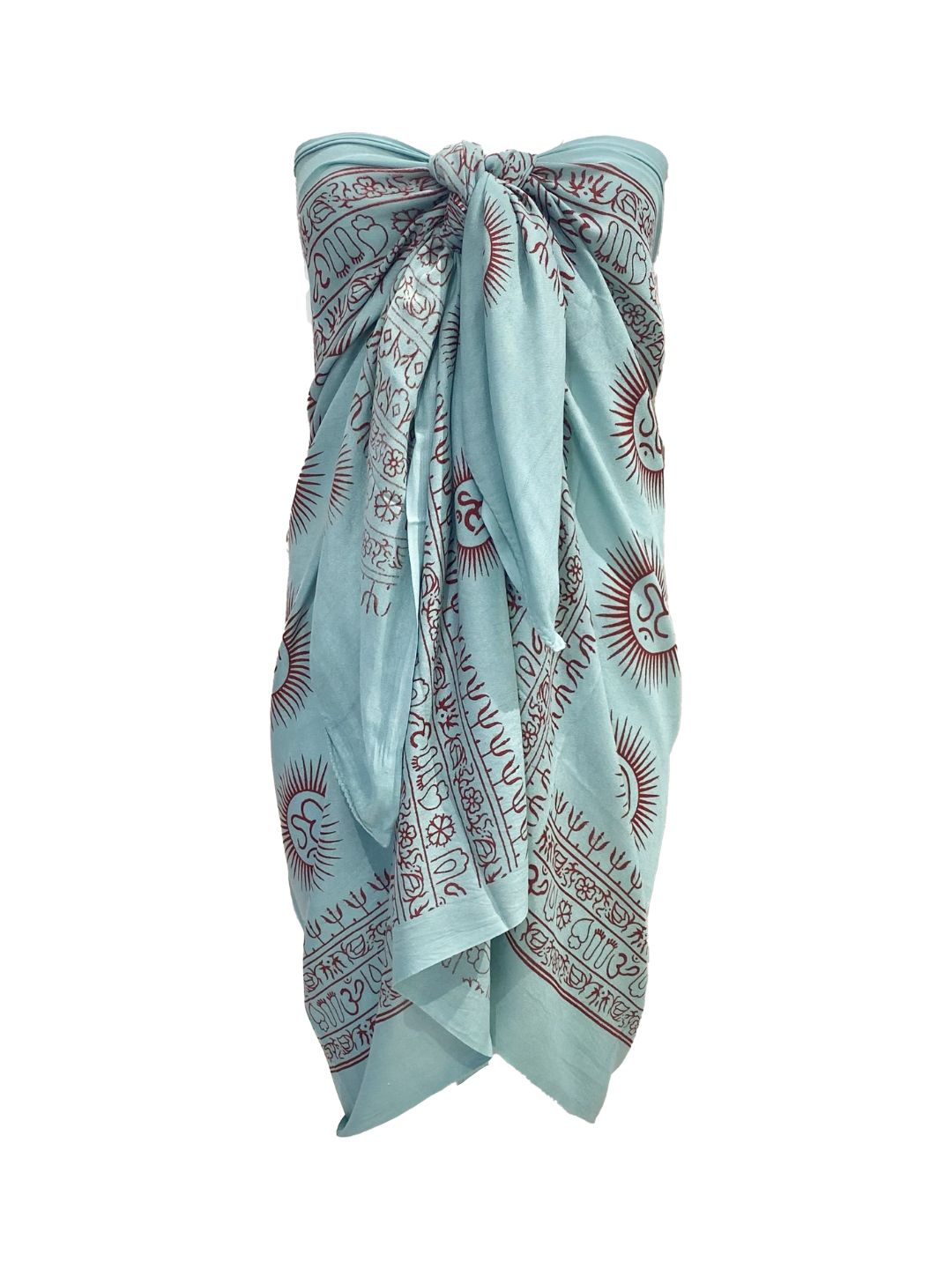 Pareo Ganesha OM collection verde Acqua