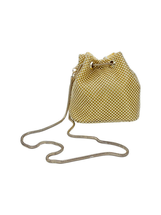 Secchiello Rete Metallica Oro 333-11