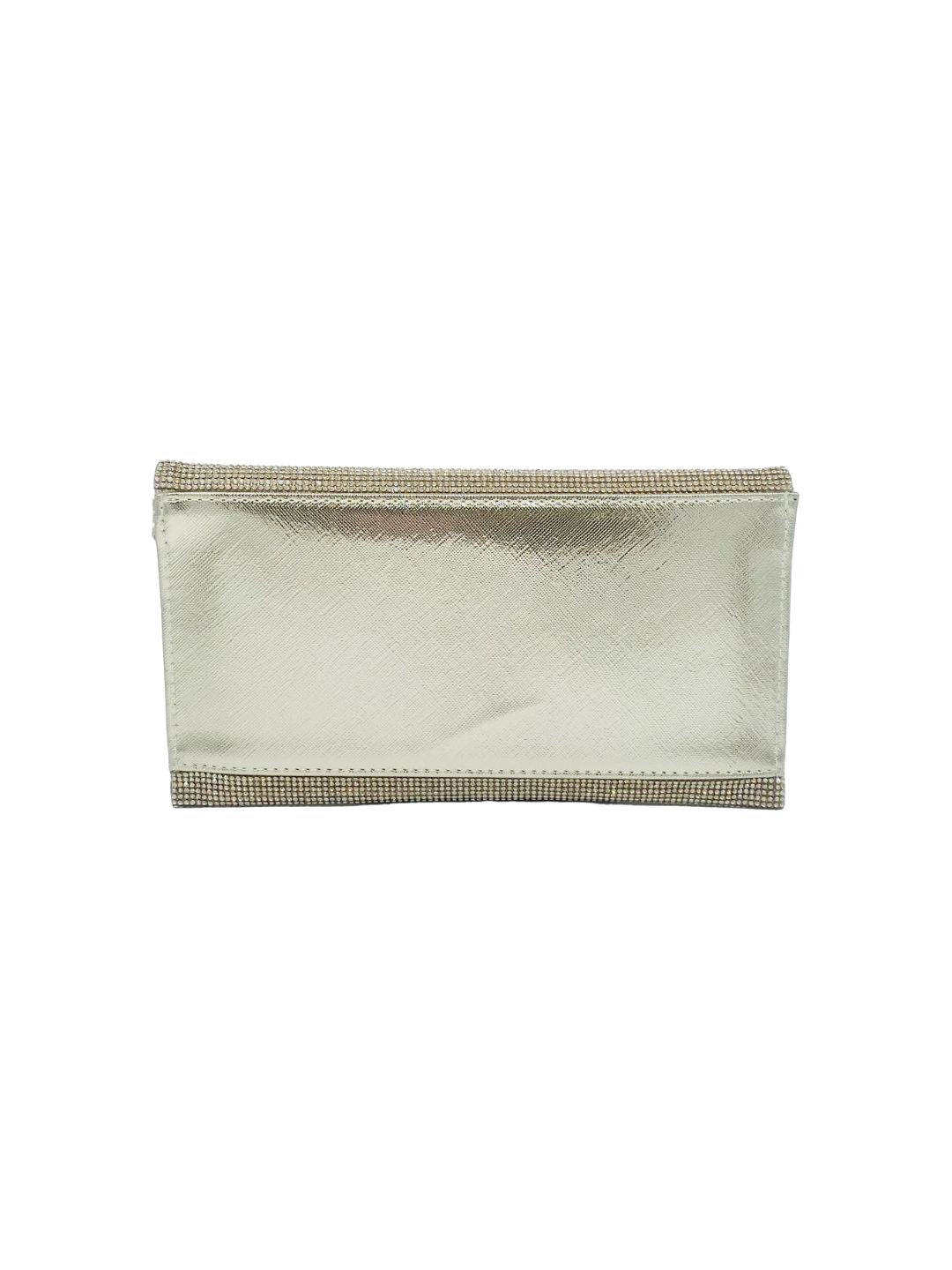 Pochette Busta Strass Oro 6056