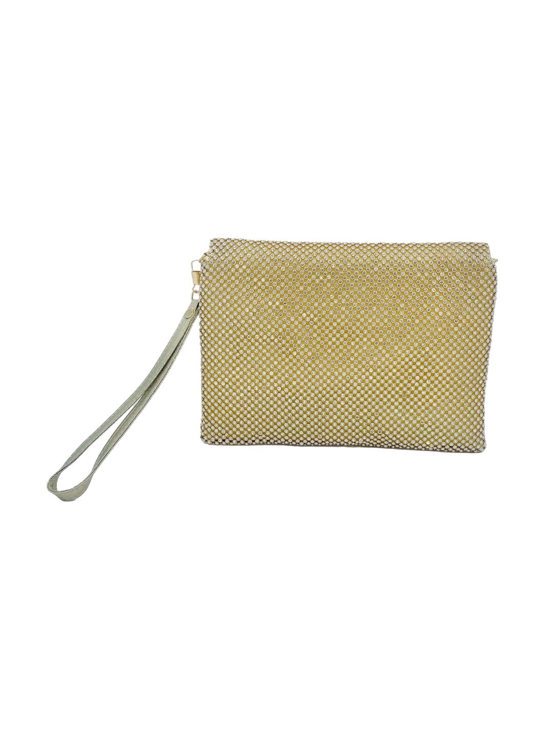 Pochette Busta Strass Oro 2378