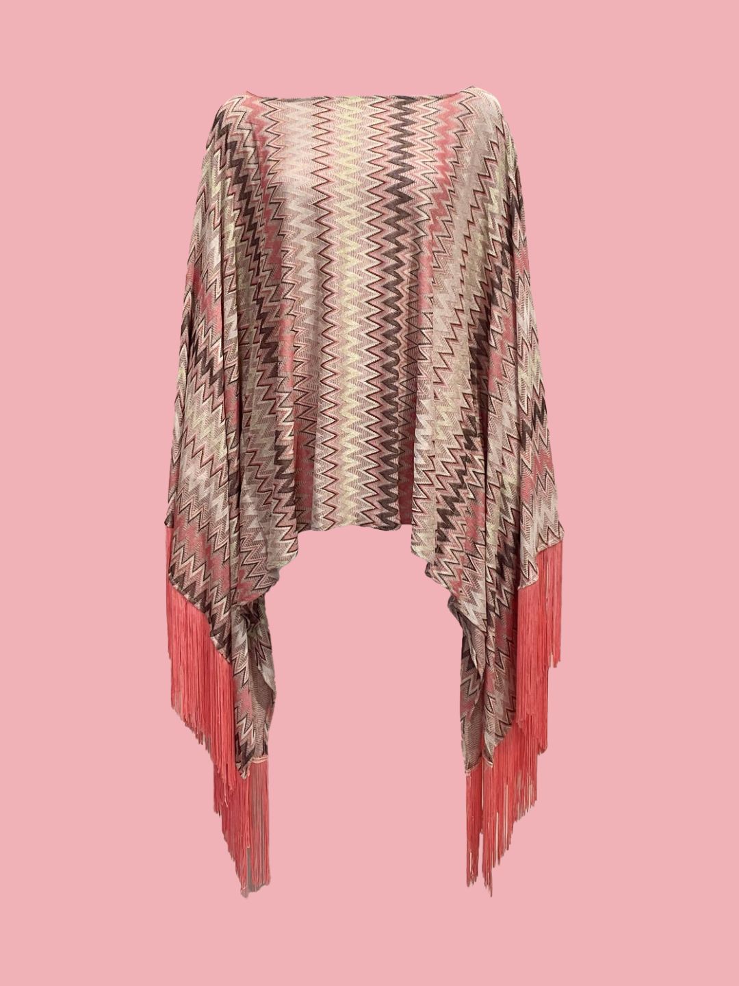 Poncho Chevron Ribes of LOVE