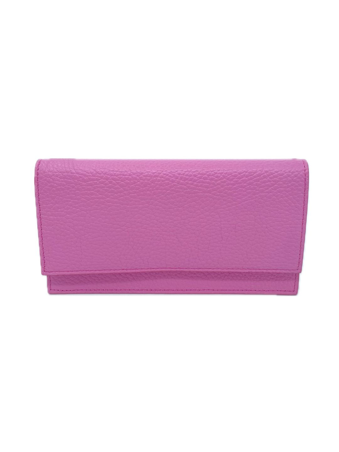 PORTAFOGLIO CON PORTACELLULARE IN PELLE ROSA BABBOL 5031