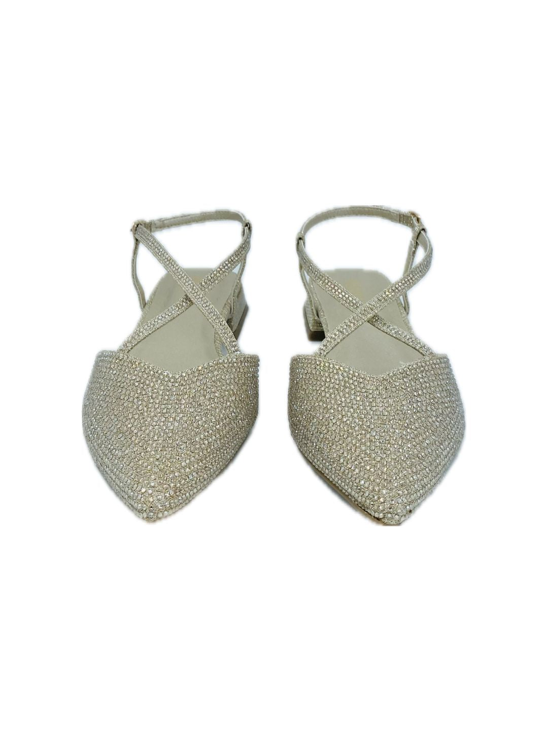 SANDALO SABOT BASSO GOLD 25695