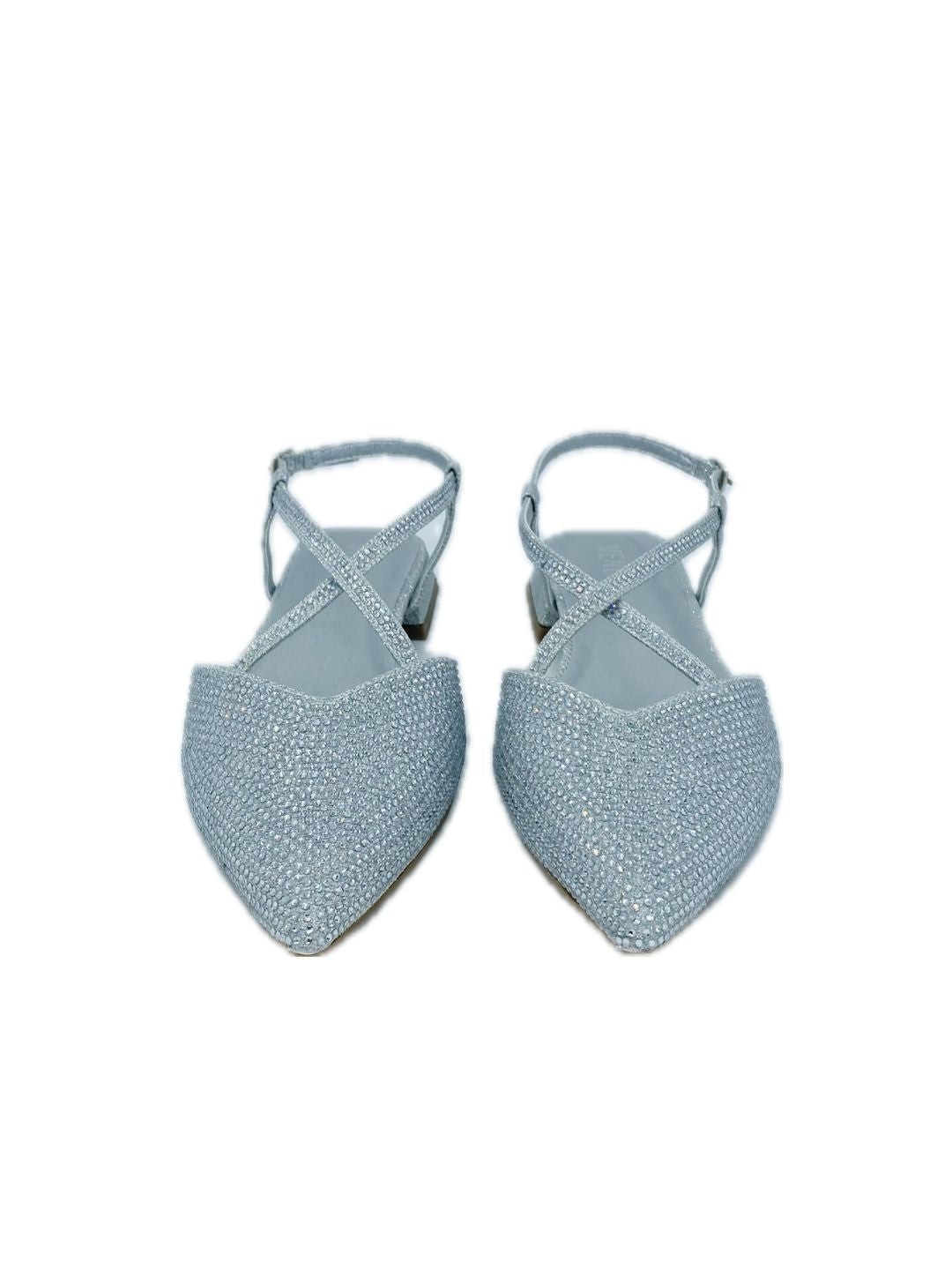 SILVER LOW CLOG SANDAL 25695