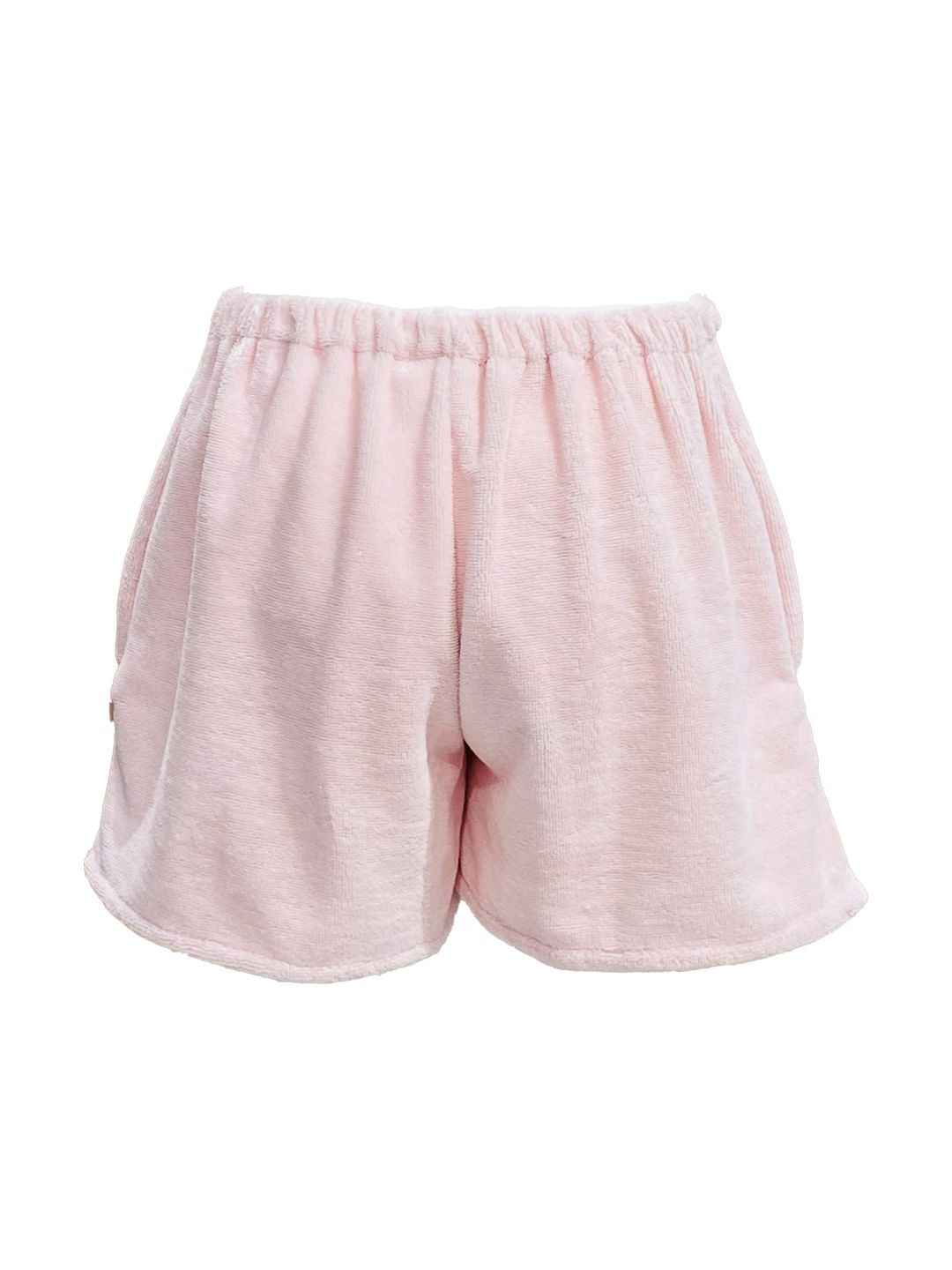 SHORTS BASIC spugna bambù Rosa Chiaro Ribes of LOVE