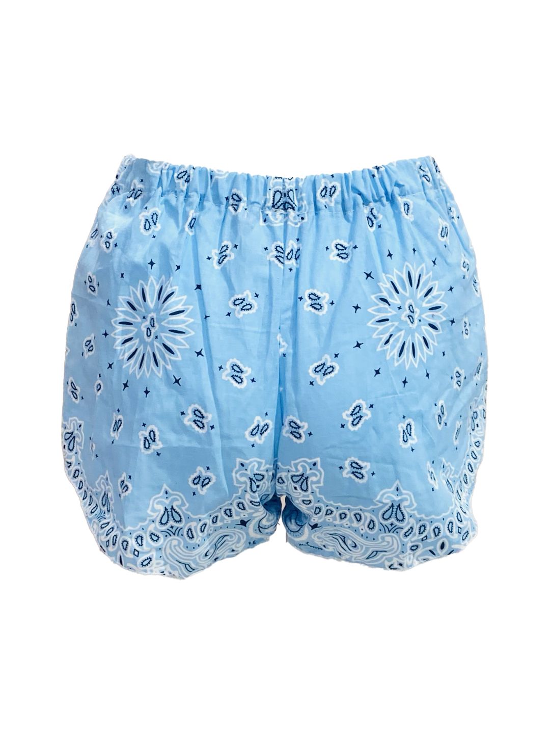 SHORTS PORTAFOGLIO Bandana Azzurro Ribes of LOVE