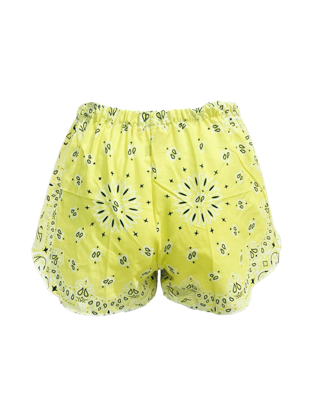 SHORTS PORTAFOGLIO Bandana Giallo Ribes of LOVE