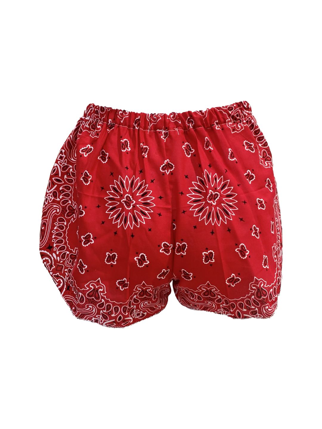 SHORTS PORTAFOGLIO Bandana Rosso Ribes of LOVE