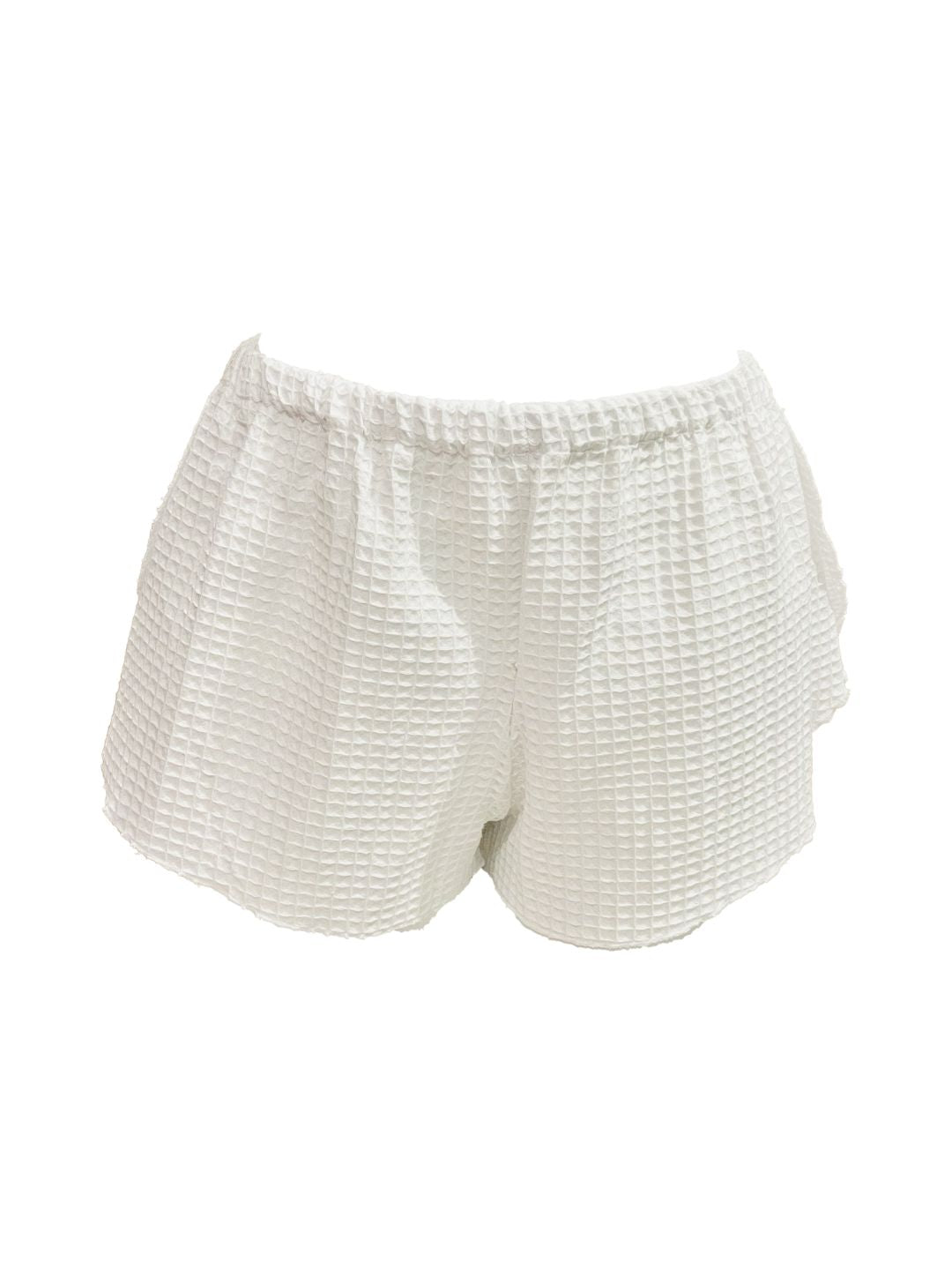 SHORTS nido d'ape PORTAFOGLIO bianco Ribes of LOVE