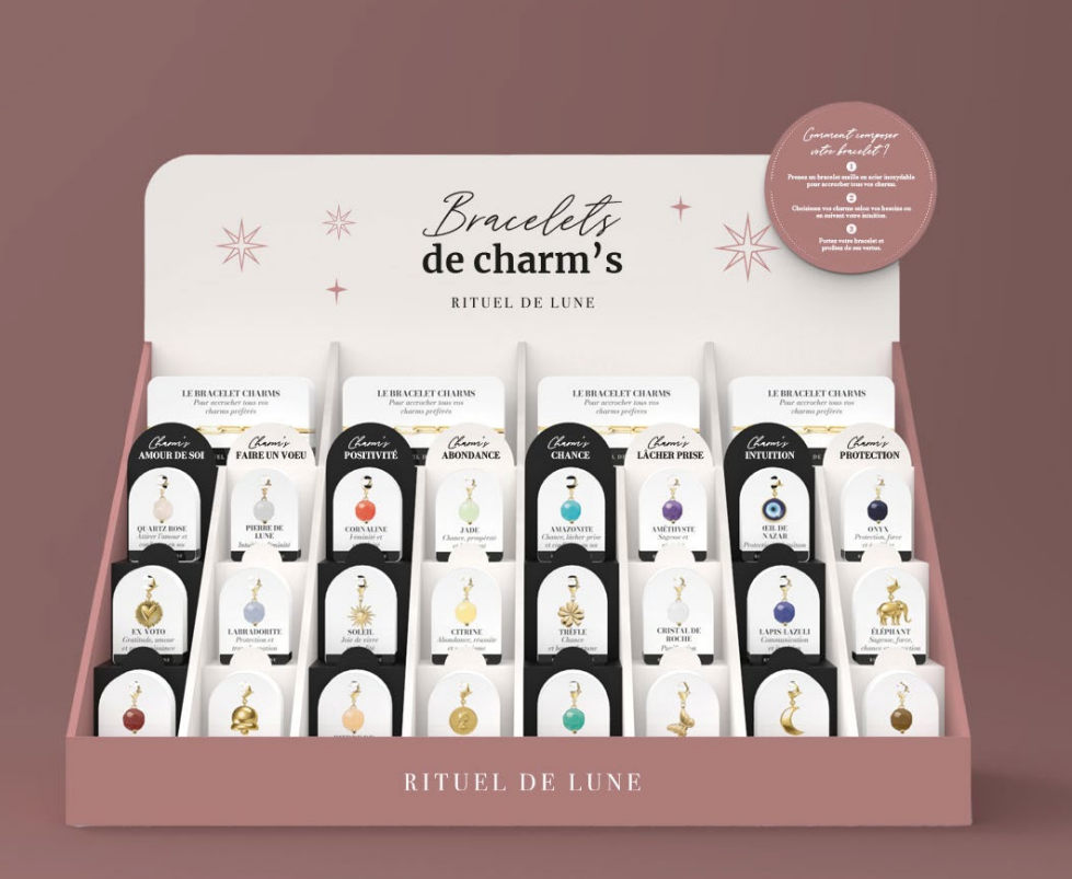 CREATE YOUR BRACELET WITH CHARM'S BAR Rituel DE LUNE