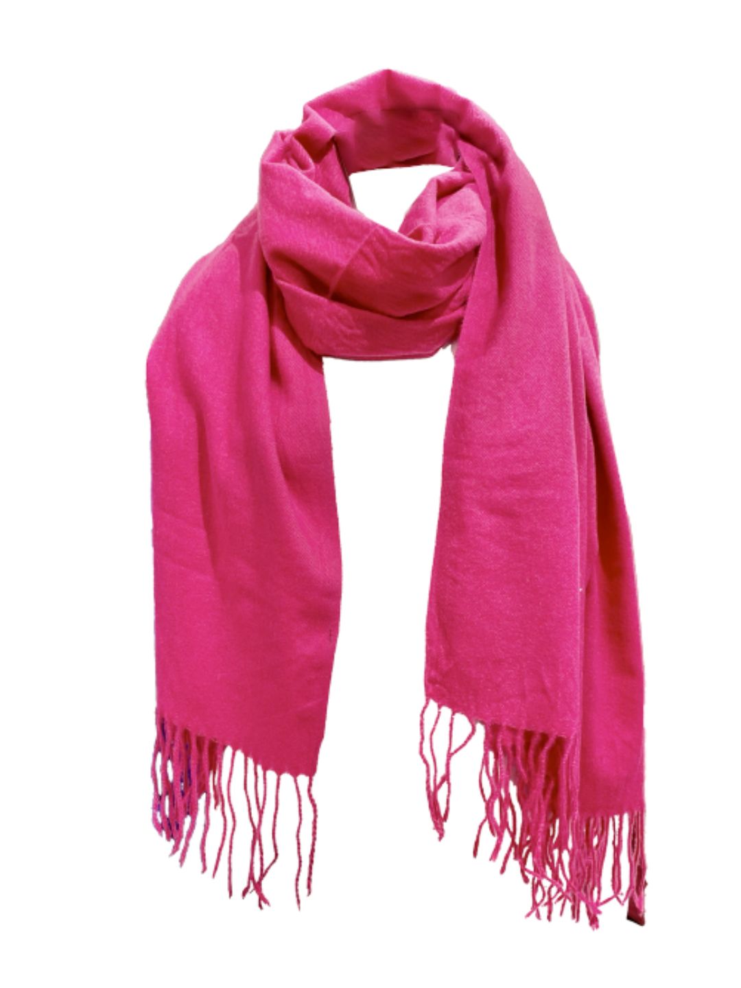 Sciarpa Tinta Unita Fucsia