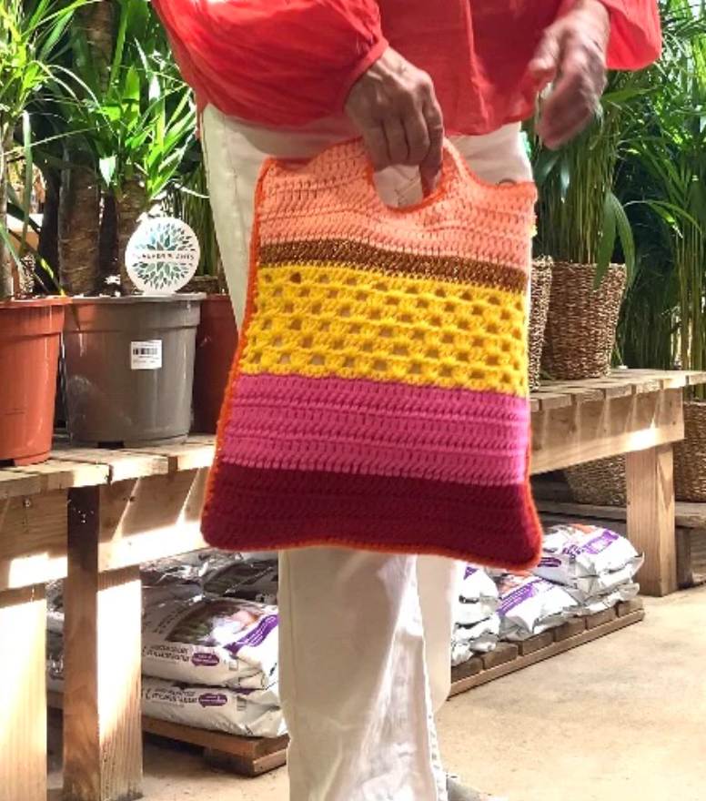 Borsa uncinetto SHOPPER VIBE Anabaum