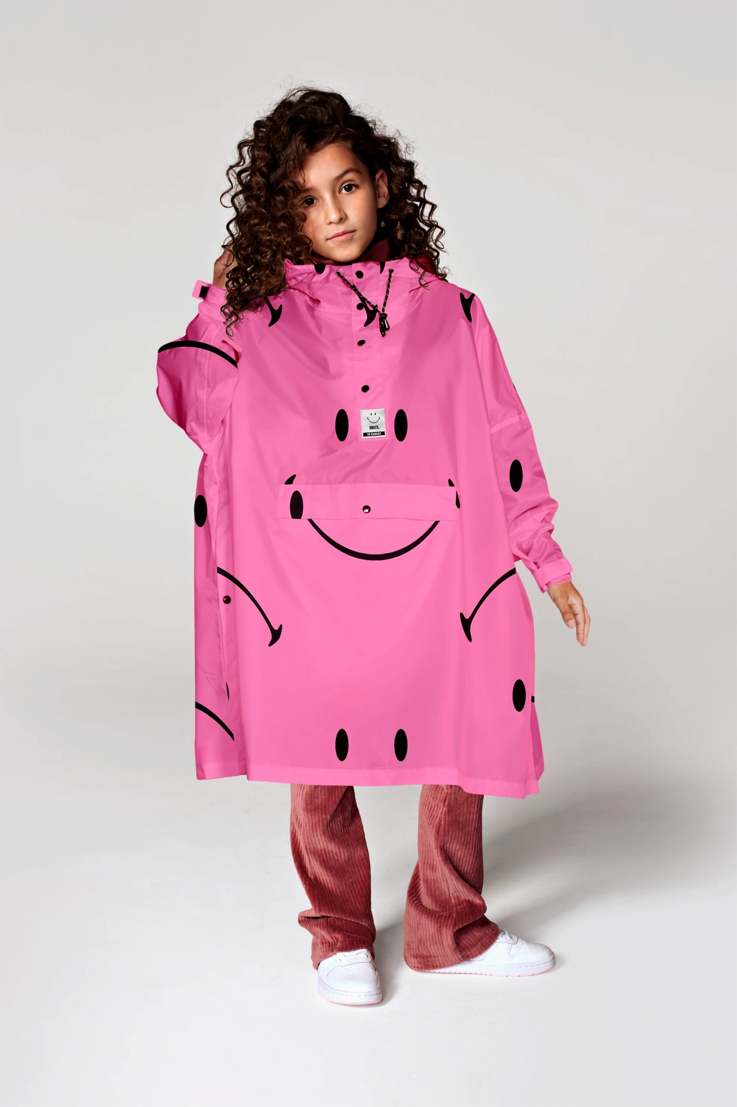 RAINKISS CLASSIC SMILE X SMILEY KIDS RAIN PONCHO K00005