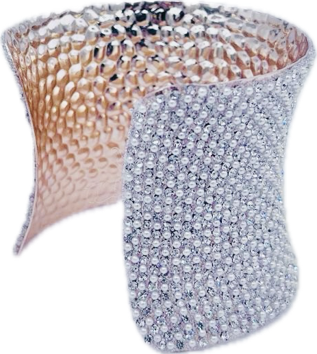 BRACCIALE BANGLE Strass Micro perle 1103