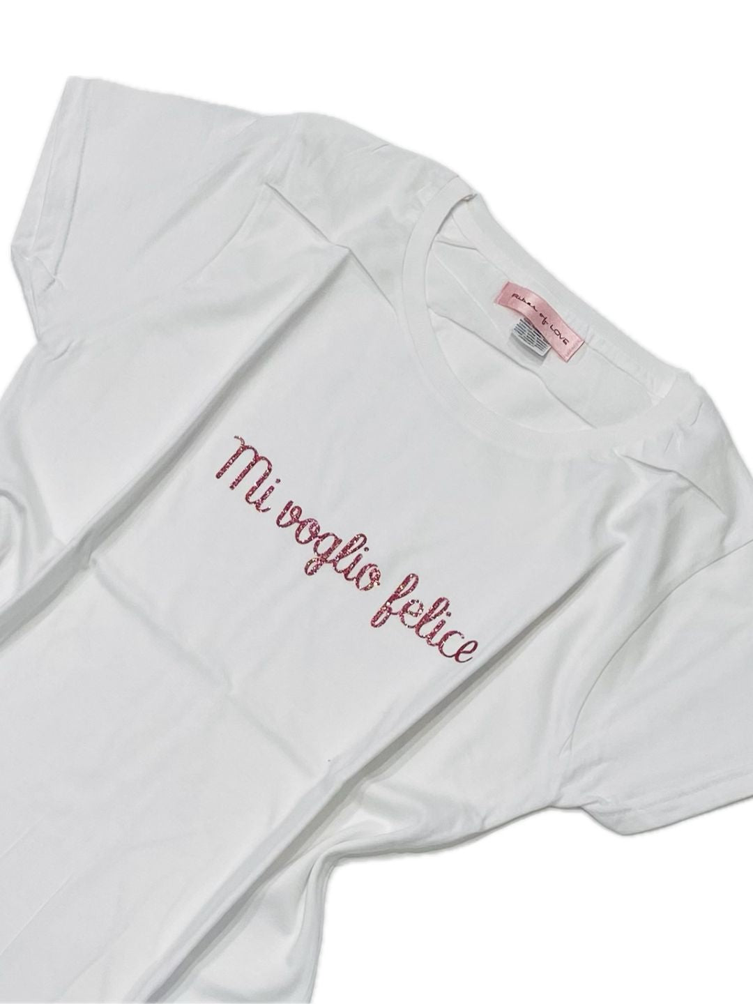 T-SHIRT MI VOGLIO FELICE Ribes of LOVE