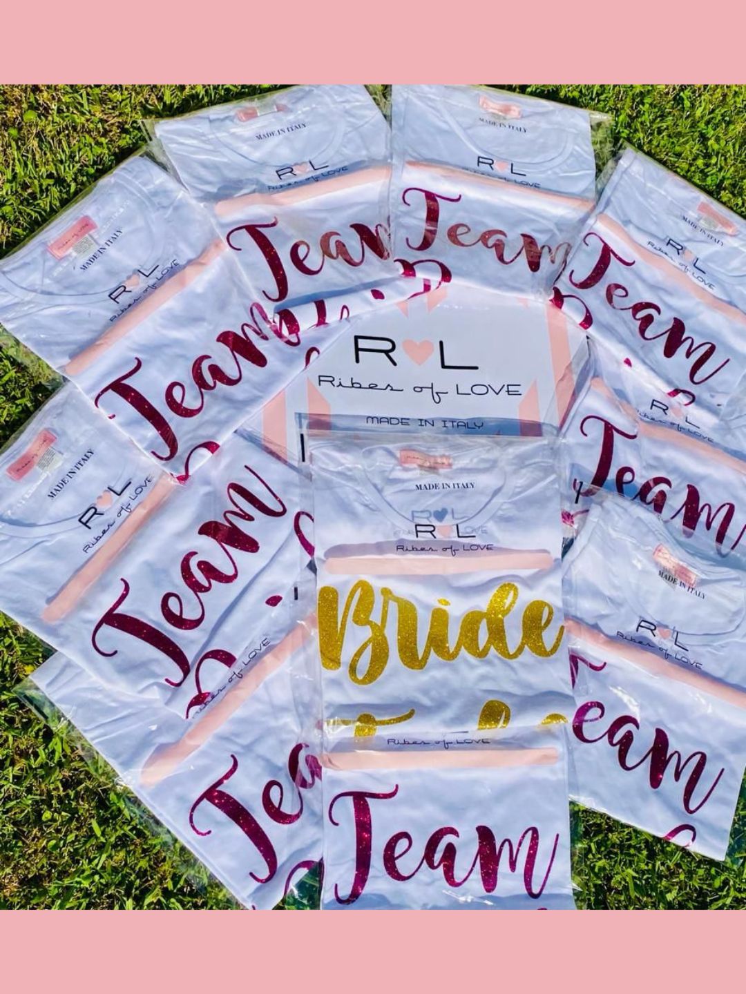 T-SHIRT ADDIO AL NUBILATO Ribes of LOVE