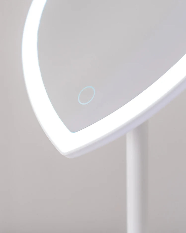 Specchio LED a forma di cuore - ZOE