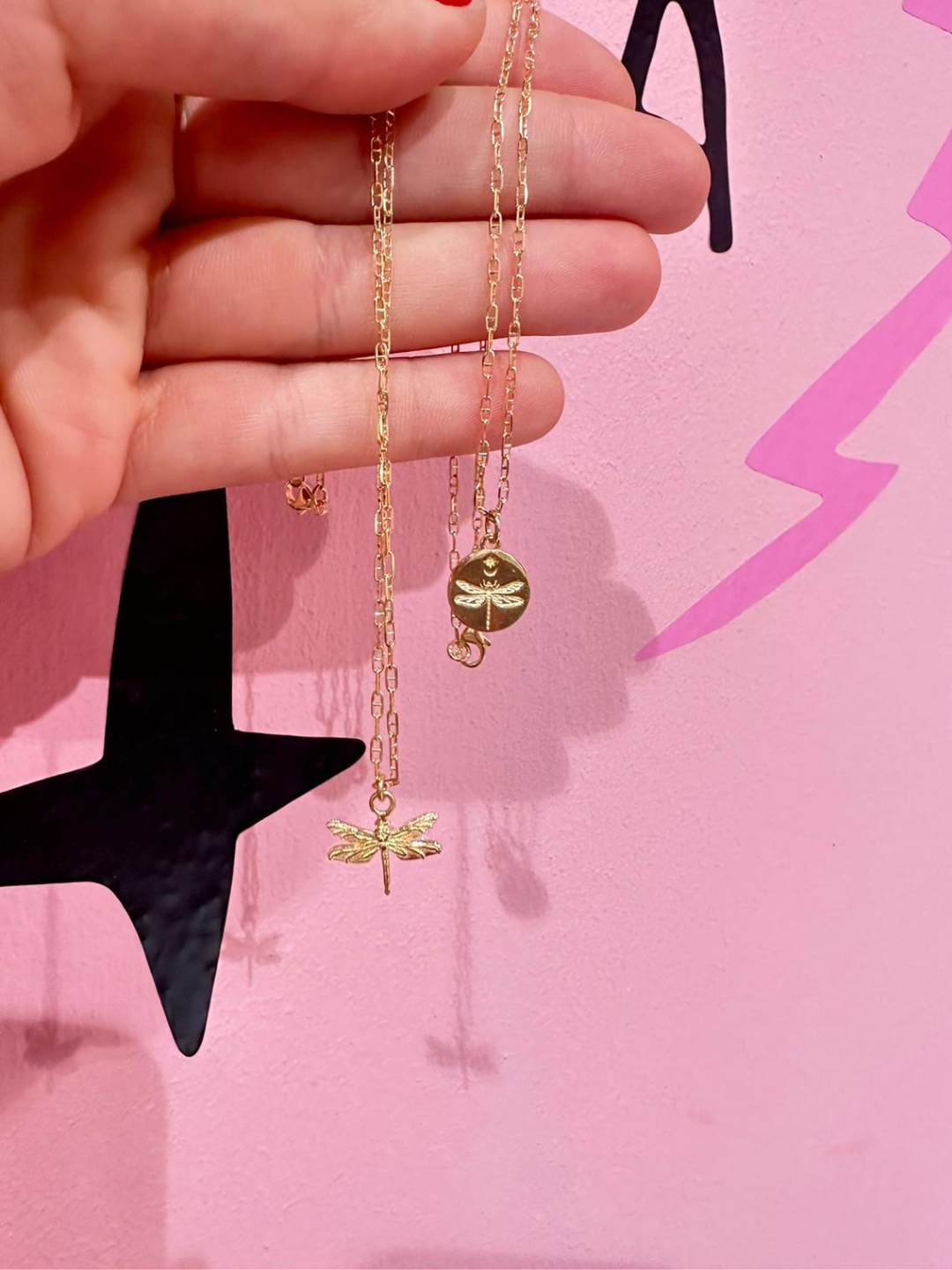 MEDAGLIA LIBELLULA COLLANA VIVIAN