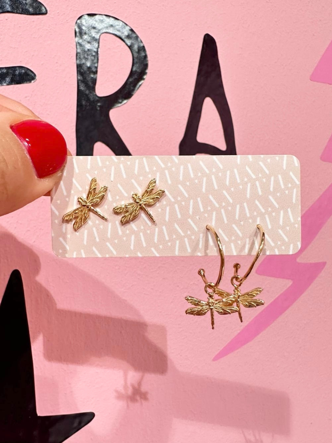 ORECCHINO SEMICERCHIO LIBELLULA VIVIAN