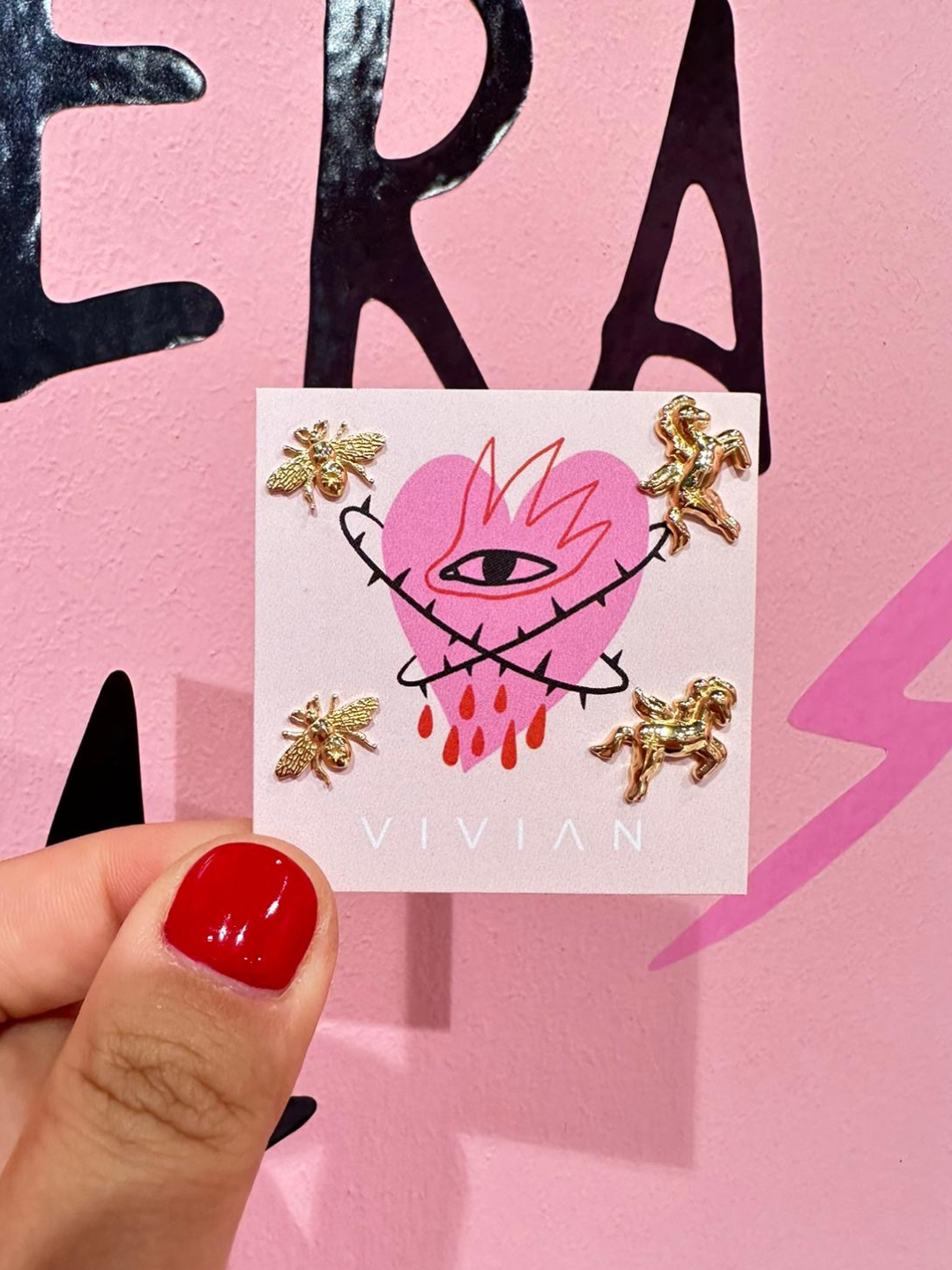 ORECCHINO TAPPABUCHI UNICORNO VIVIAN