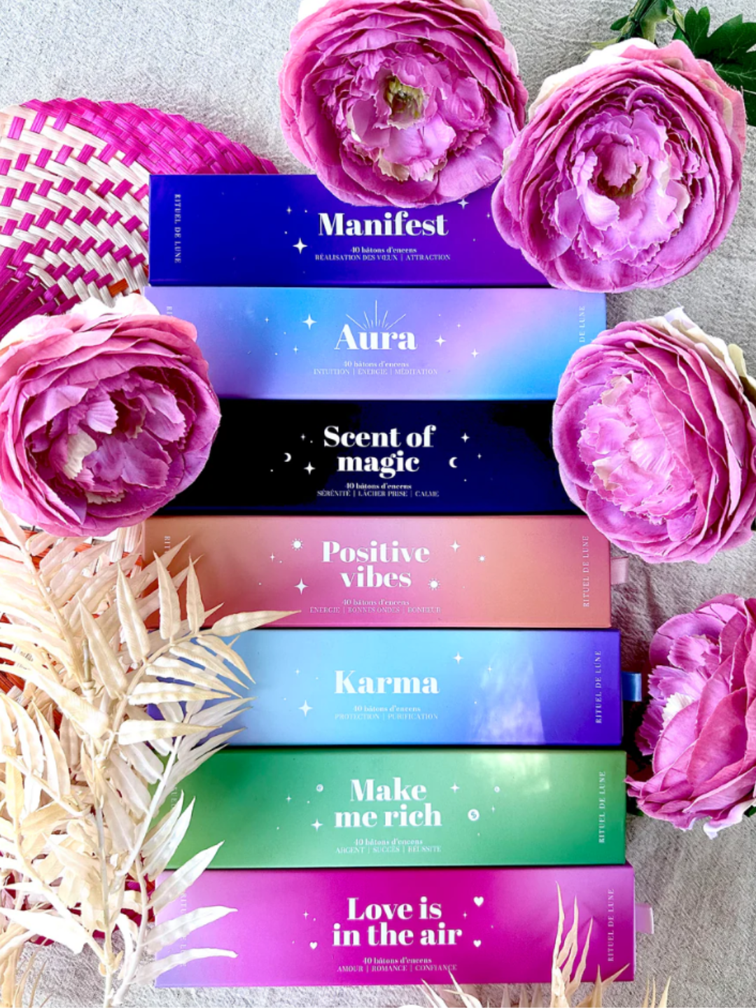 INCENSO LOVE IS IN THE AIR Rituel de Lune