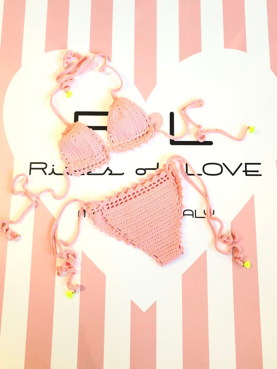 BIKINI UNCINETTO ROSA 201022