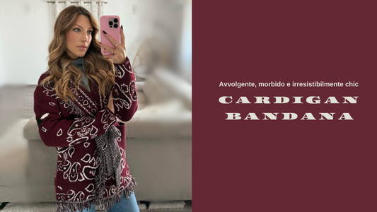 Cardigan Bandana in Lana e Cashmere: il nuovo protagonista del guardaroba autunnale