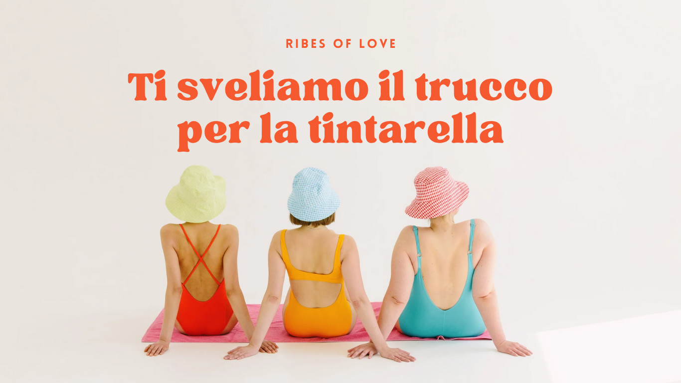 ✨ Pelle dorata e protetta: il segreto glam dell’estate firmato Ribes of LOVE