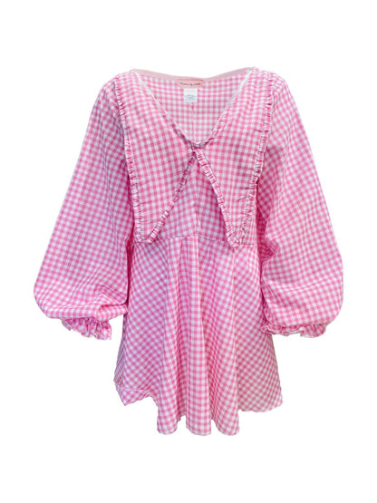 Lulù Vichy Pink Currant Dress of LOVE