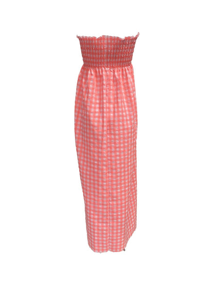Abito H Lungo Rosa Fluo Ribes of LOVE