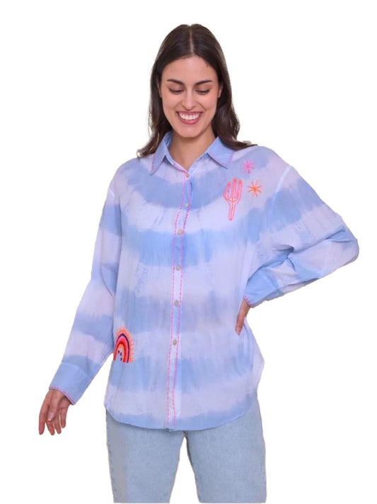 CAMICIA SAINT-TROPEZ Azzurra 8968