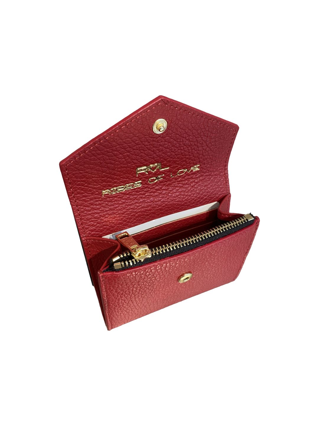 Portafoglio one size Rosso Scuro 5037